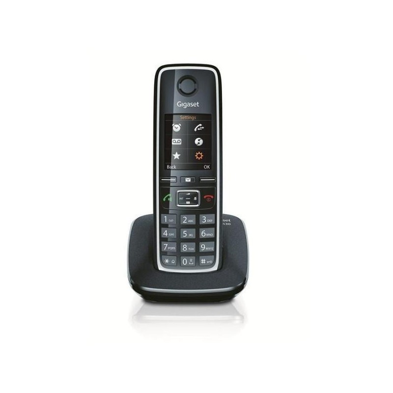 TELEFONO CORDLESS GIGASET C530 NERO (S30852H2512K101)