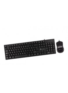 KIT TASTIERA E MOUSE PK-101+PM431 NERO
