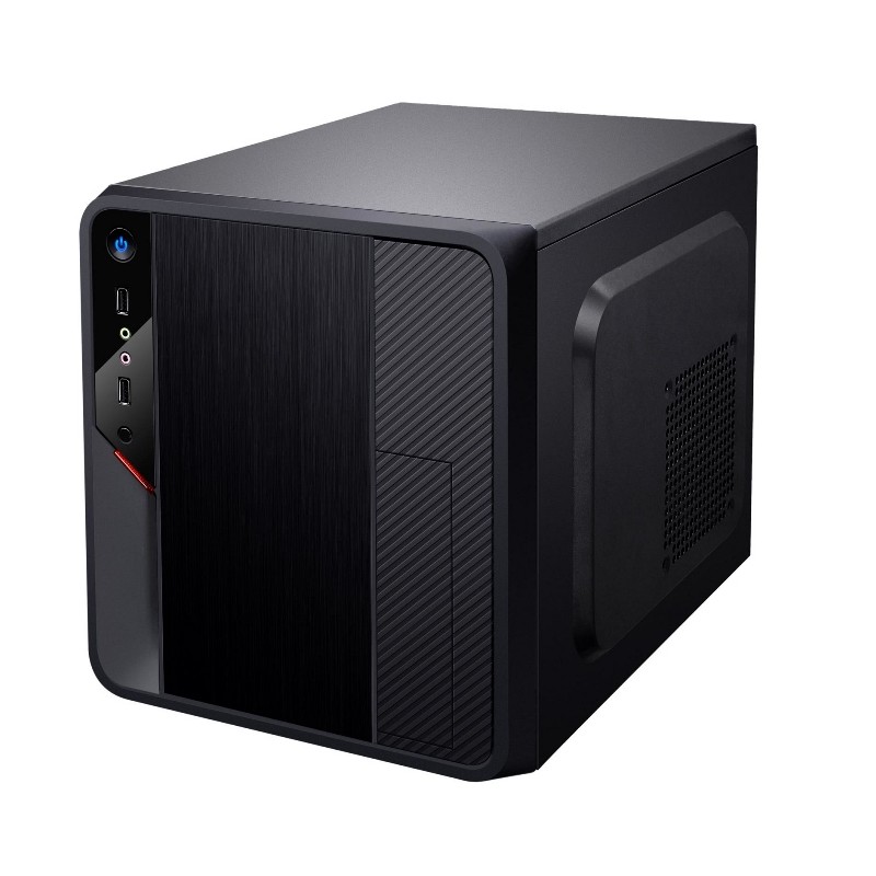 CASE SPACEBOX ITEV33 MINI CUBO - NO ALIMENTATORE - NERO