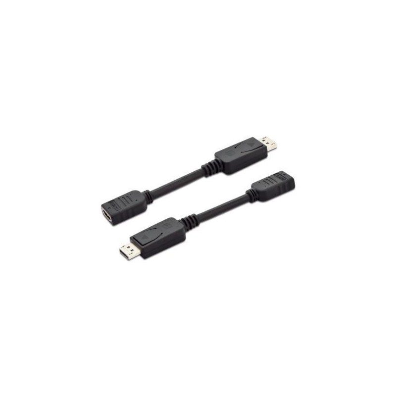 CAVO ADATTATORE DISPLAYPORT DP MASCHIO - HDMI FEMMINA CM. 15