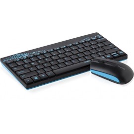 KIT 8000RF TASTIERA + MOUSE WIRELESS BLU/NERO (13236)