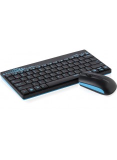KIT 8000RF TASTIERA + MOUSE WIRELESS BLU/NERO (13236)