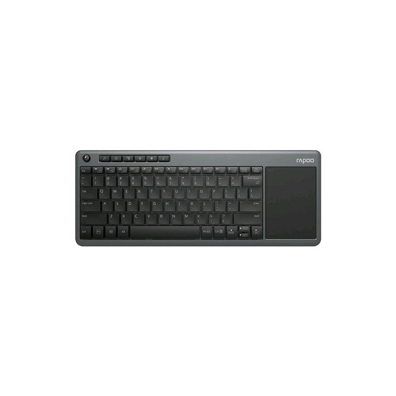 TASTIERA K2600 WIRELESS CON TOUCH PAD - NERA (16946)