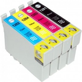 CARTUCCIA COMPATIBILE EPSON MULTIPACK T1285 (1BK-1C-1M-1Y)