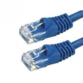 CAVO DI RETE DRITTO UTP CAT.6E 0.3MT (CV-PU6CCP-003-BL) BLU