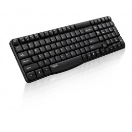 TASTIERA E1050 WIRELESS NERA (11519)
