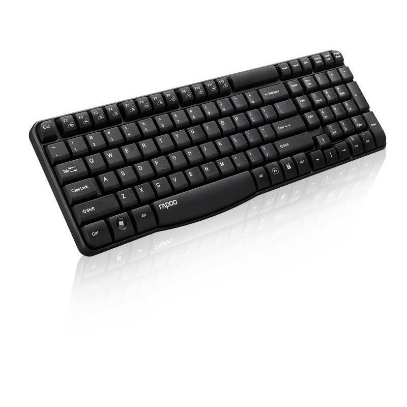 TASTIERA E1050 WIRELESS NERA (11519)