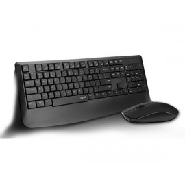 KIT X1900 TASTIERA + MOUSE WIRELESS NERA