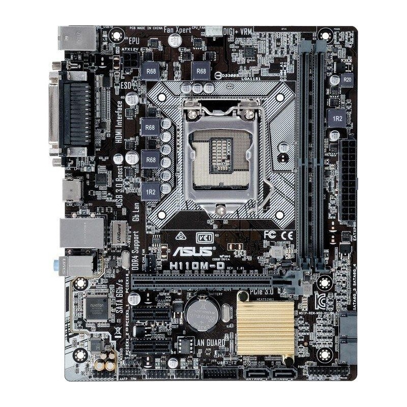 (OUTLET) SCHEDA MADRE H110M-D (90MB0PY0-M0EAY0) SK1151