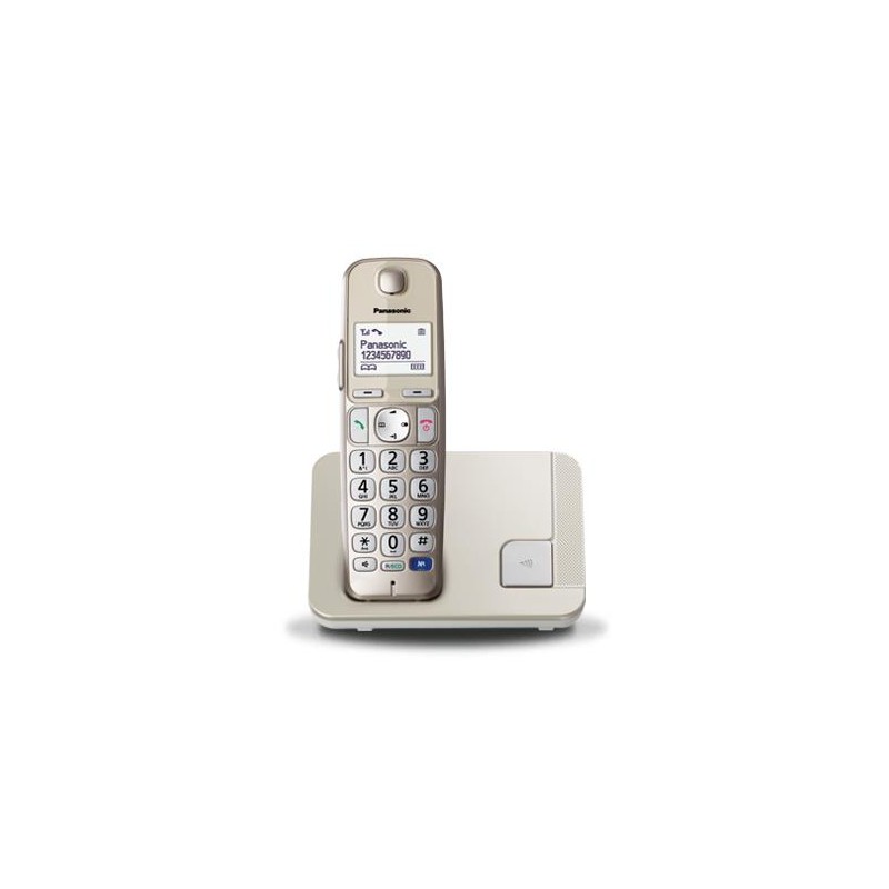 TELEFONO CORDLESS KX-TGE210 (PANKXTGE210JTN) BIANCO