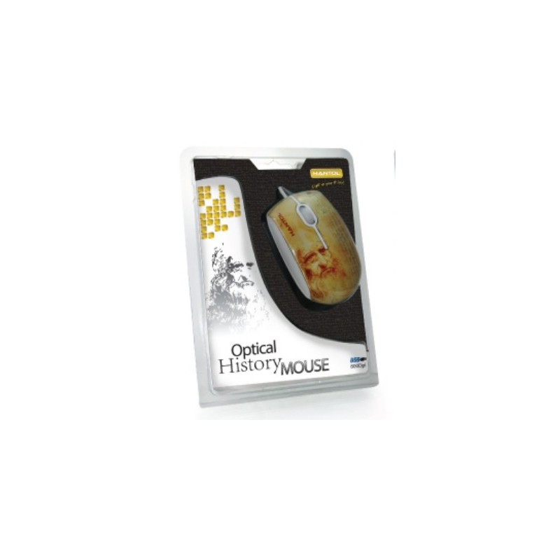 MOUSE OTTICO MOD. HISTORY - LEONARDO DA VINCI