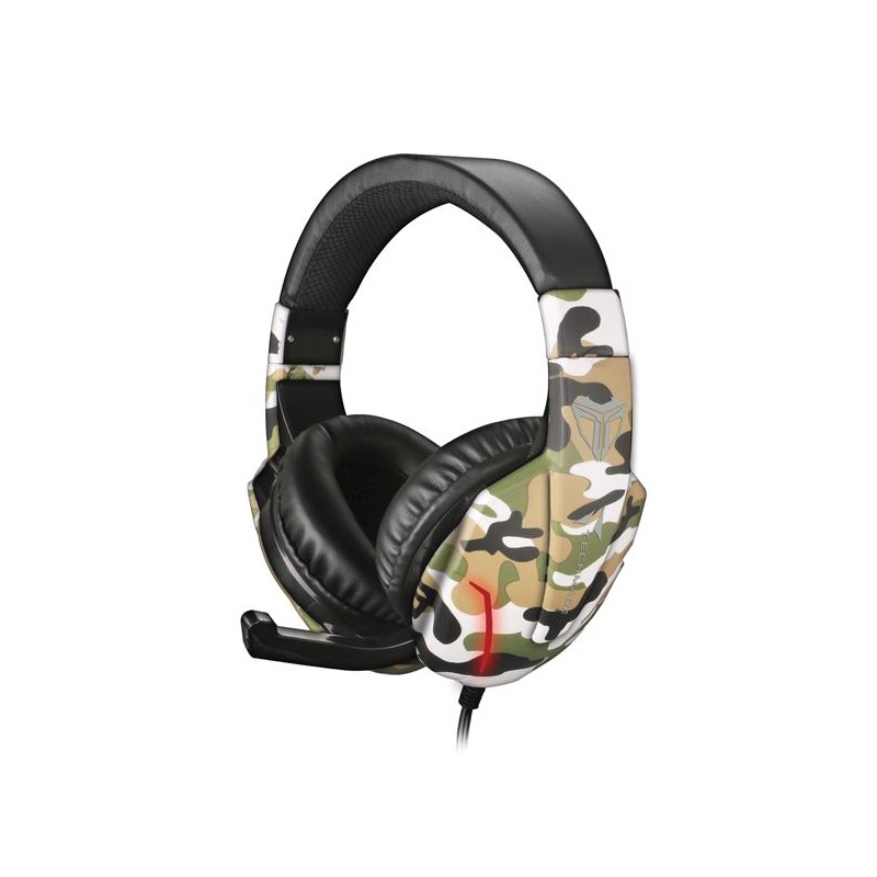 CUFFIE MICROFONO CAMOUFLAGE (TM-FL1-CAMGR) GAMING
