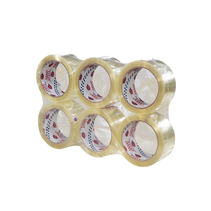 NASTRO ADESIVO TRASPARENTE  50MM X 66MT (6 PEZZI)