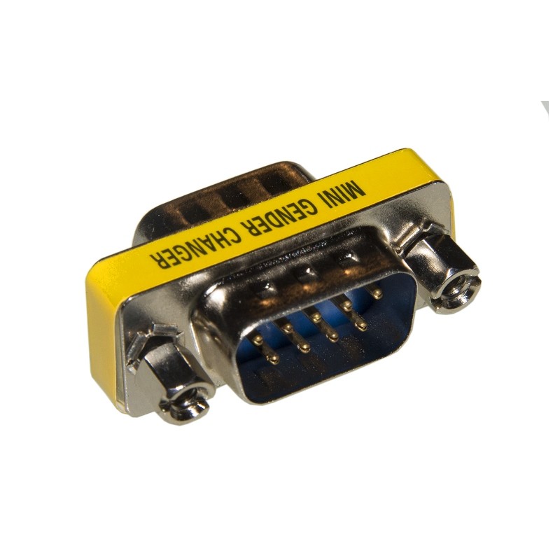 ADATTATORE MINI 9 POLI M/M GENDER CHANGER (LKADAT123)