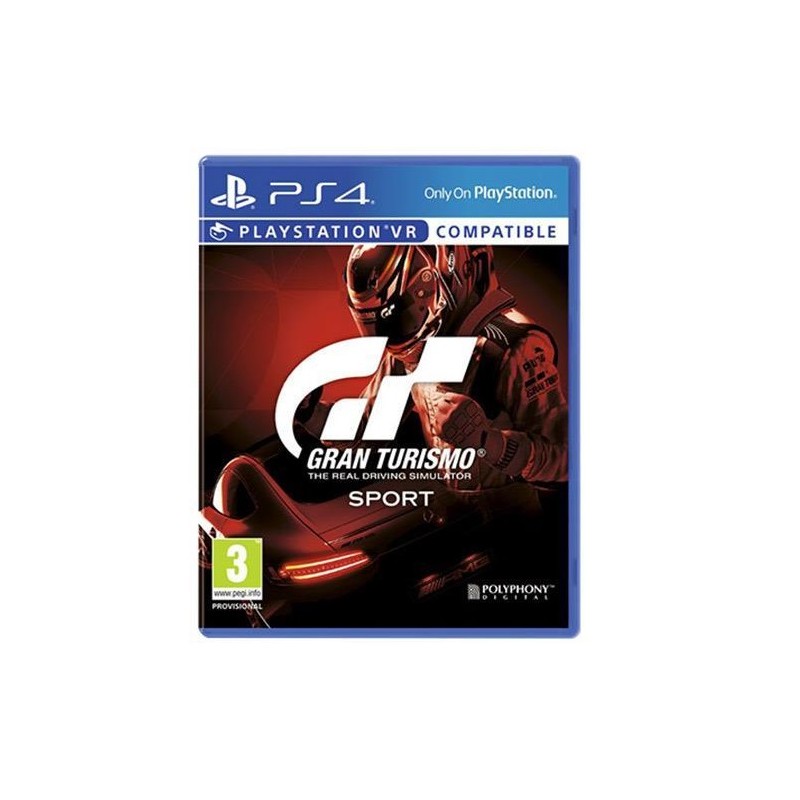 VIDEOGIOCO GRAN TURISMO SPORT - PER PS4