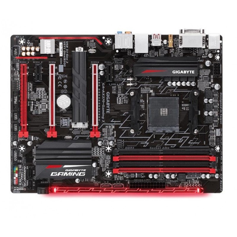 SCHEDA MADRE X370 GAMING 3 (GA-AX370-GAMING 3) SK AM4