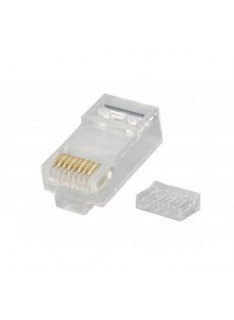 CONNETTORE PLUG RETE RJ45 8P CAT.6 UTP (CONF. 100PZ) (CV-LAN-027)