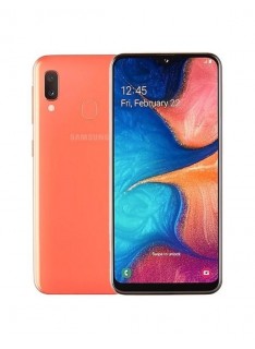 SMARTPHONE GALAXY A20 (A202F) CORAL DUAL SIM - GARANZIA ITALIA - BRAND OPERATORE