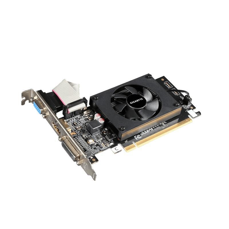 SCHEDA VIDEO GEFORCE GT710 2 GB PCI-E LP REV. 2 (GV-N710D3-2GL.V2)