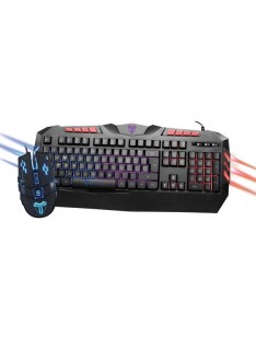 KIT TASTIERA E MOUSE PKL937-PG20 NERO GAMING