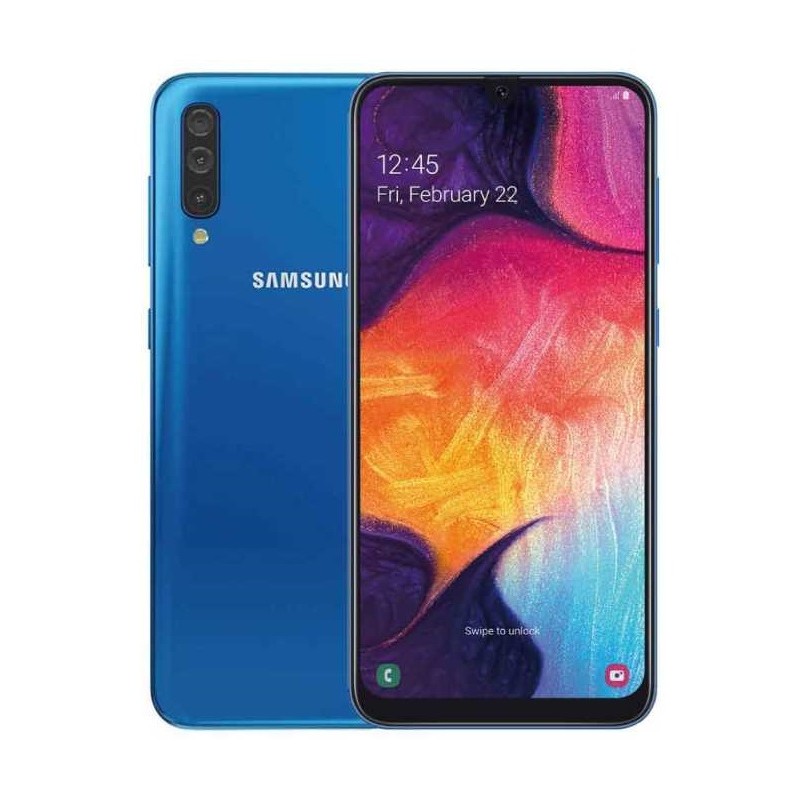 SMARTPHONE GALAXY A50 (A505F) BLUE - DUAL SIM - GARANZIA ITALIA