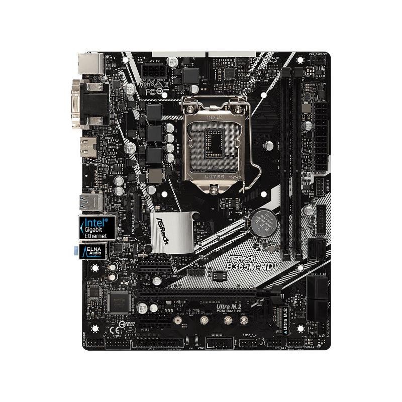 SCHEDA MADRE B365M-HDV (1151-V2) 90-MXB9R0-A0UAYZ SK 1151
