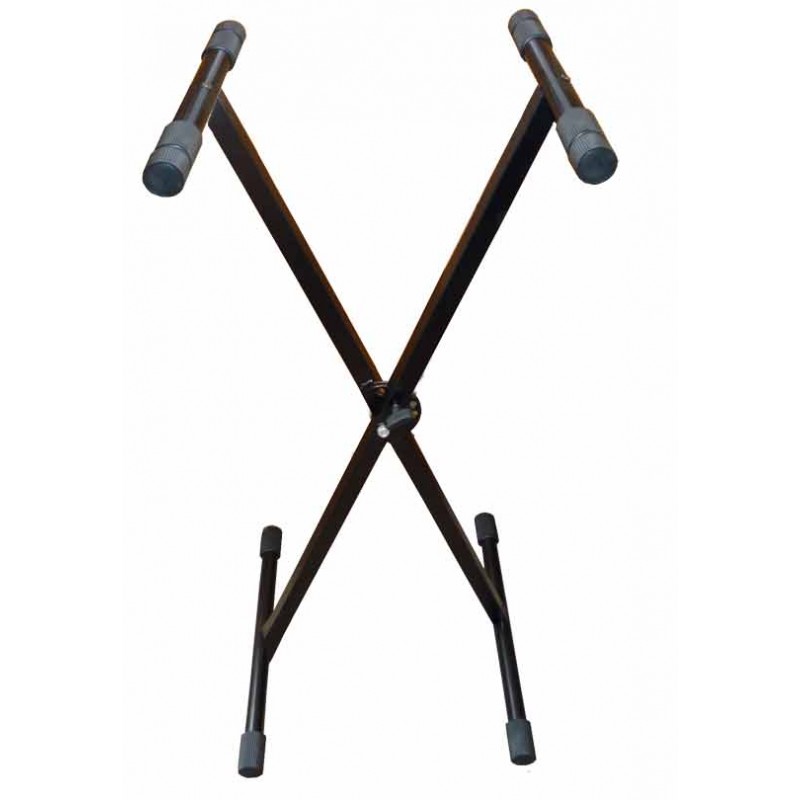 SUPPORTO PER TASTIERE MUSICALI (KS 81K) ALLUMINIO NERO