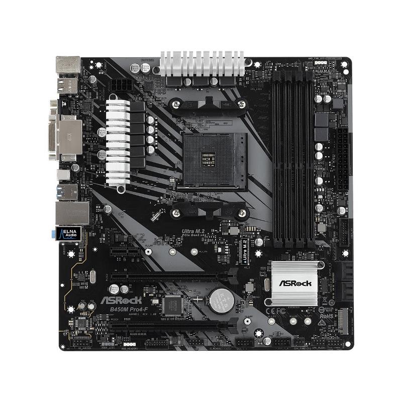 SCHEDA MADRE B450M PRO4-F (90-MX BAB0-A0UAYZ) SK AM4