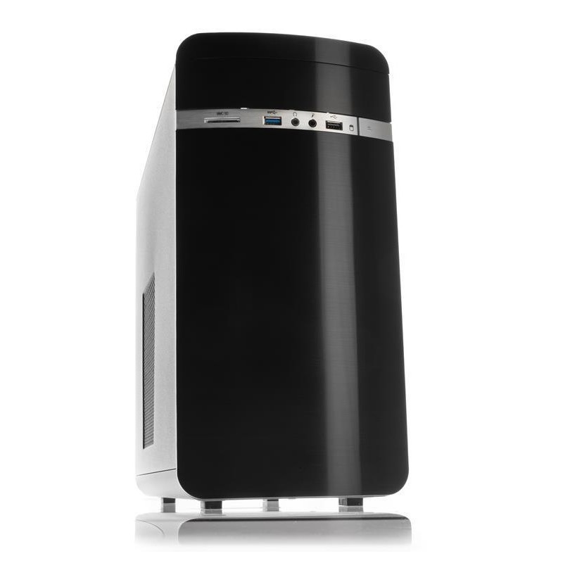 CASE GAMING OTTO ADVANCED DARK MINI TOWER - NO ALIMENTATORE - NERO