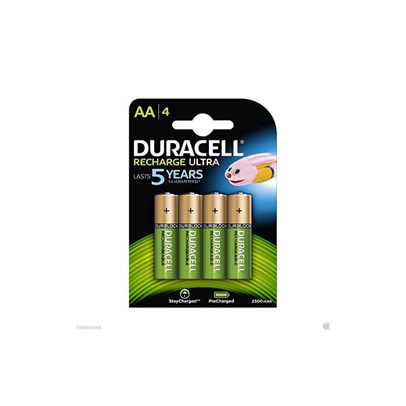 BATTERIE RICARICABILI STILO DX1500 2500MAH CONF. 4PZ