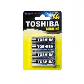 BATTERIE ALCALINE STILO LR6 AA CONF.4 PZ (TOS6)