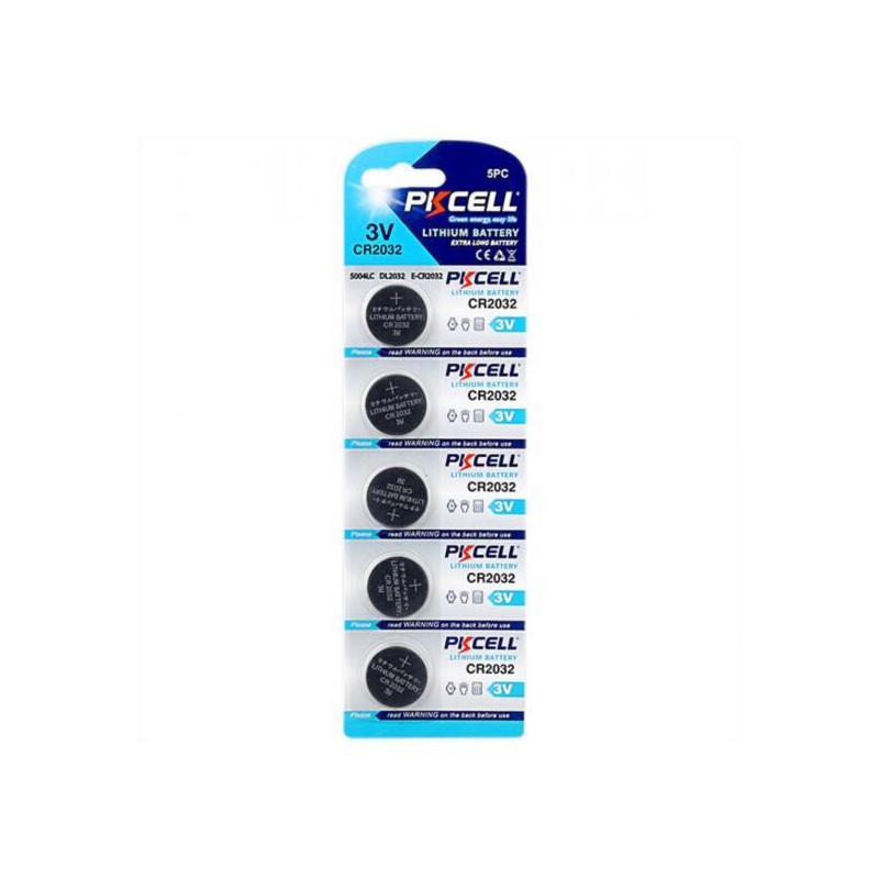 BATTERIE CR2032 3V LITIO CONF. 5PZ (PK10013)