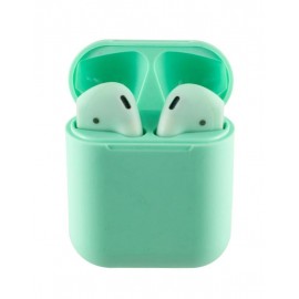 AURICOLARI BTH I12 5.0 TWS BLUETOOTH VERDE