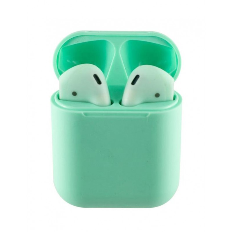 AURICOLARI BTH I12 5.0 TWS BLUETOOTH VERDE