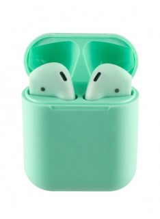 AURICOLARI BTH I12 5.0 TWS BLUETOOTH VERDE