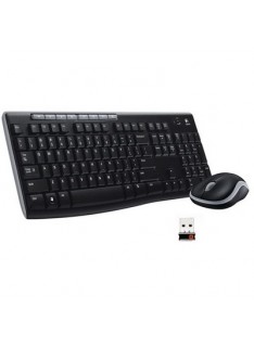 KIT MK270 TASTIERA + MOUSE WIRELESS NERA