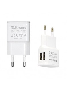 CARICATORE 2 USB 5V BIANCO (40145)