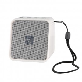 CASSA MINI SPEAKER WIRELESS PORTATILE BLUETOOTH CORK BIANCO