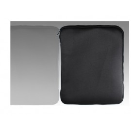 CUSTODIA 12" IN TESSUTO LISCIO NERO (61731)