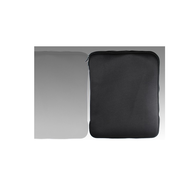CUSTODIA 12" IN TESSUTO LISCIO NERO (61731)