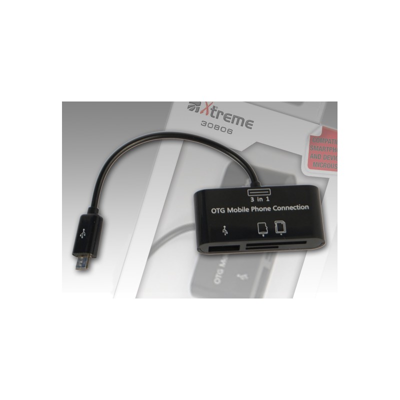 LETTORE MULTICARD USB TF/SD