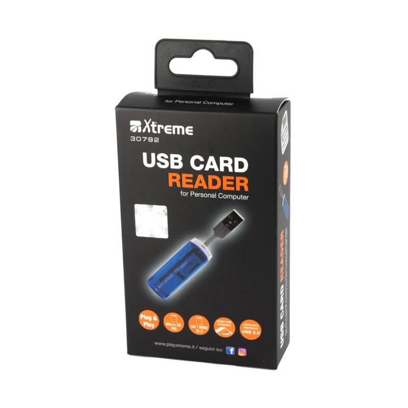 LETTORE MULTICARD ESTERNO USB 2.0 (30792)