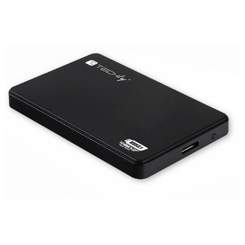 BOX ESTERNO PER HD 2,5" SATA USB 3.1 (I-CASE SU31-25TY) NERO