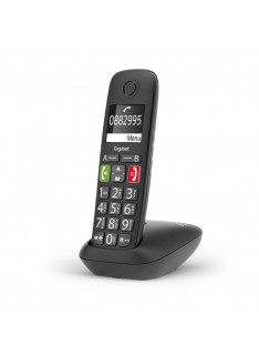 TELEFONO CORDLESS GIGASET LINEA SENIOR E290 NERO (S30852H2901K101)