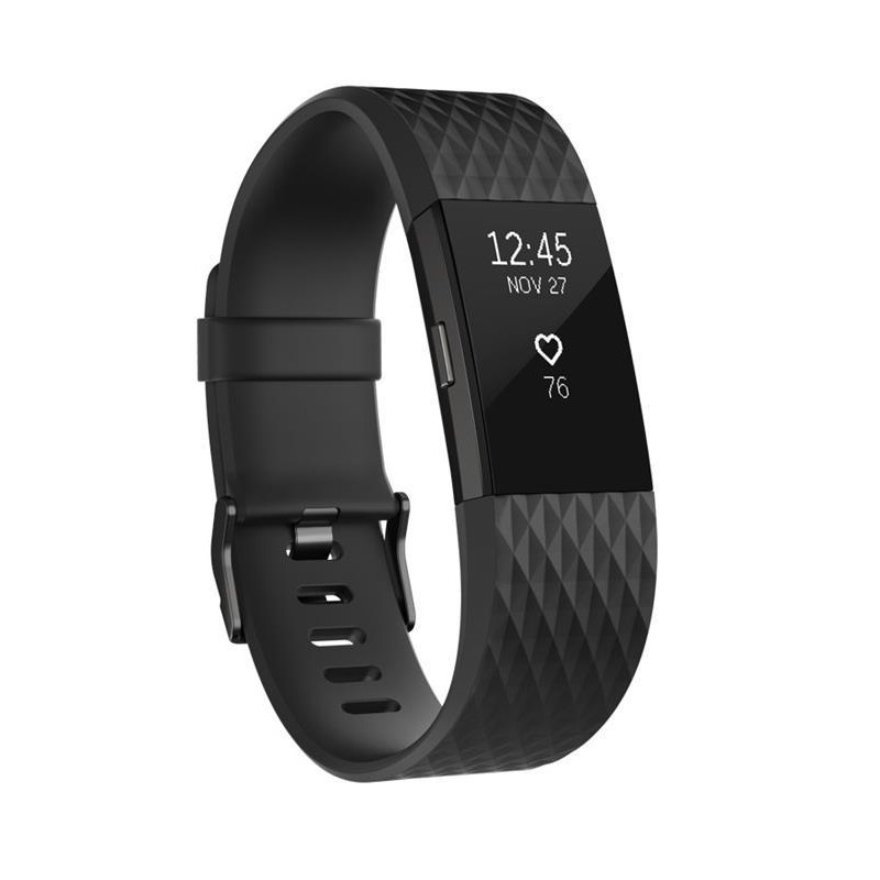 BRACCIALE FITNESS FITBIT CHARGE 2 - NERO