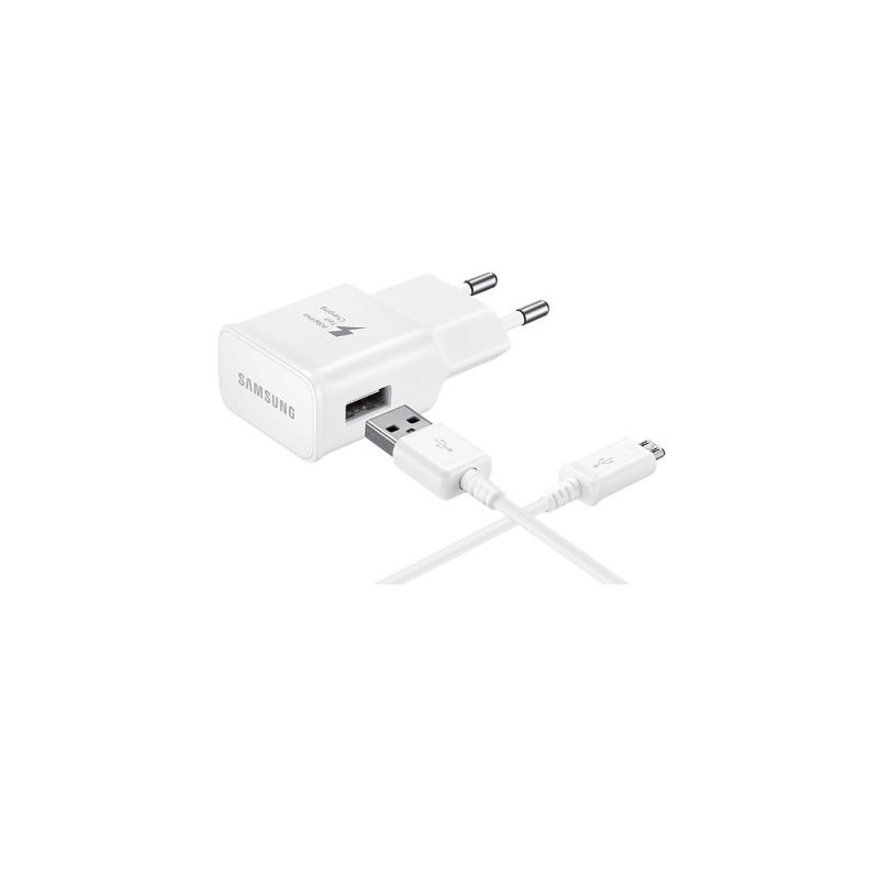 CARICABATTERIE DA PARETE FAST CHARGE MICRO USB (EP-TA20EWEUGWW)