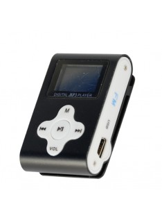 LETTORE MP3 CON TF CARD 8 GB E FM RADIO NERO (27611)