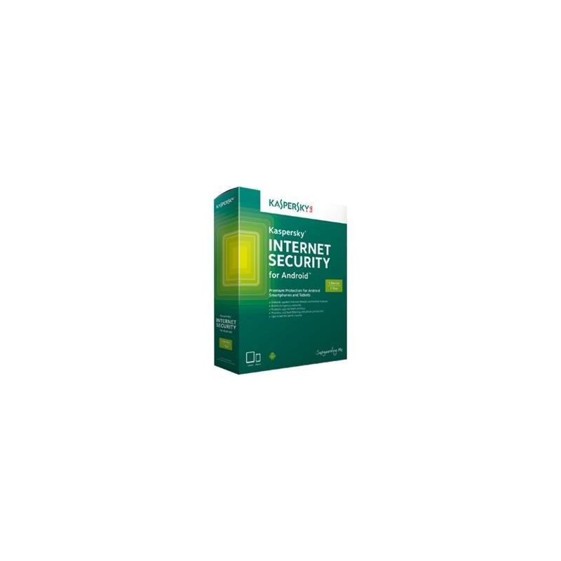 SOFTWARE INTERNET SECURITY PER ANDROID 1 CLNT KISA 1Y SOLO SCHEDA (KL1091TOAFS-CO)
