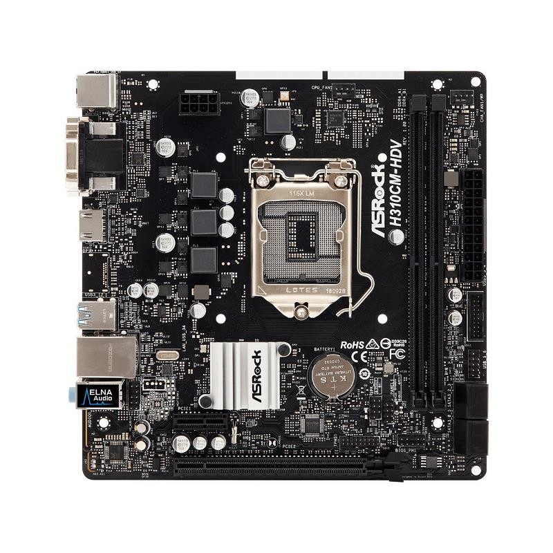 SCHEDA MADRE H310CM-HDV V2 (90-MXB8J0-A0UAYZ) SK 1151