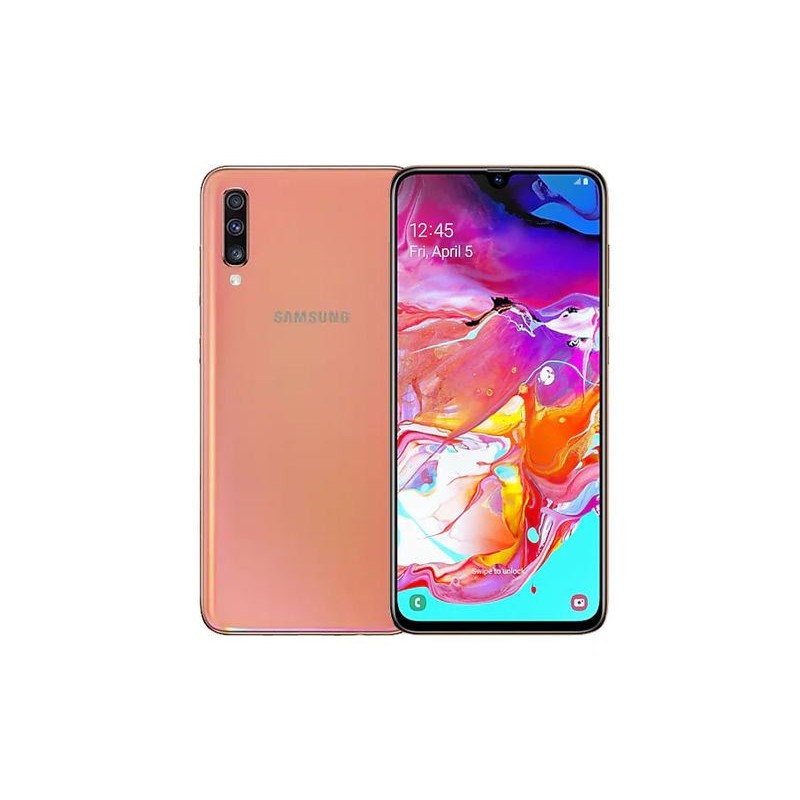 SMARTPHONE GALAXY A70 (A705F) CORAL - DUAL SIM - GARANZIA ITALIA